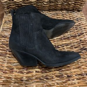 Michael Michael Kors Sinclair black booties